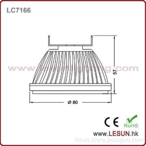 No UV brightness AR111 9W cob led spotlight LC7169